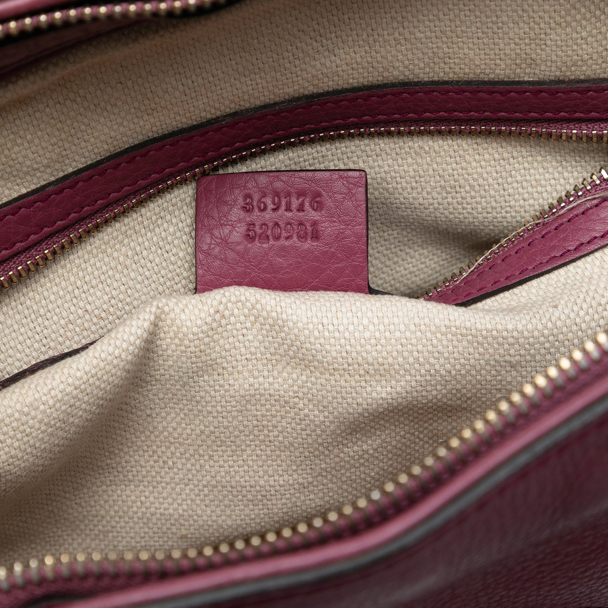 Gucci Small Calfskin Soho Cellarius Satchel