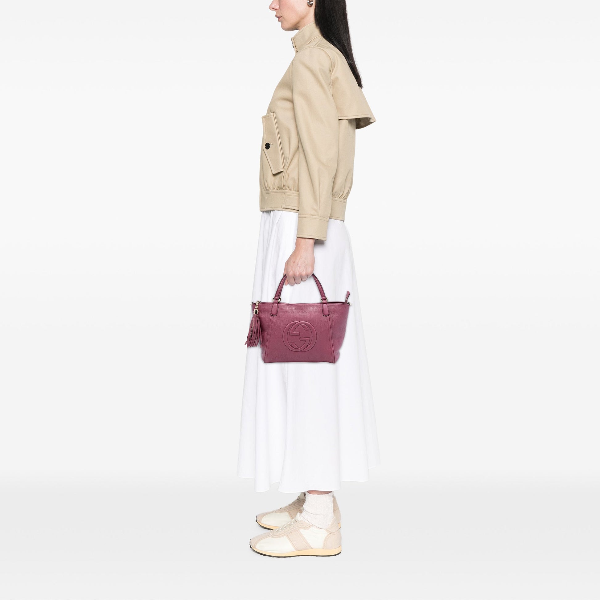 Gucci Small Calfskin Soho Cellarius Satchel