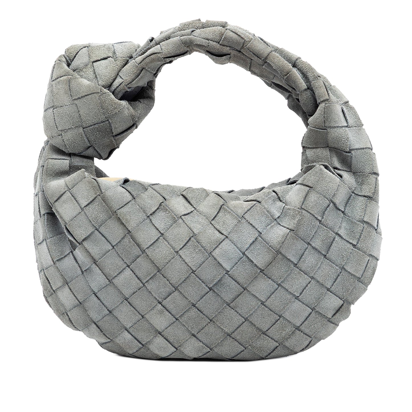 Bottega Veneta Mini Suede Intrecciato Jodie