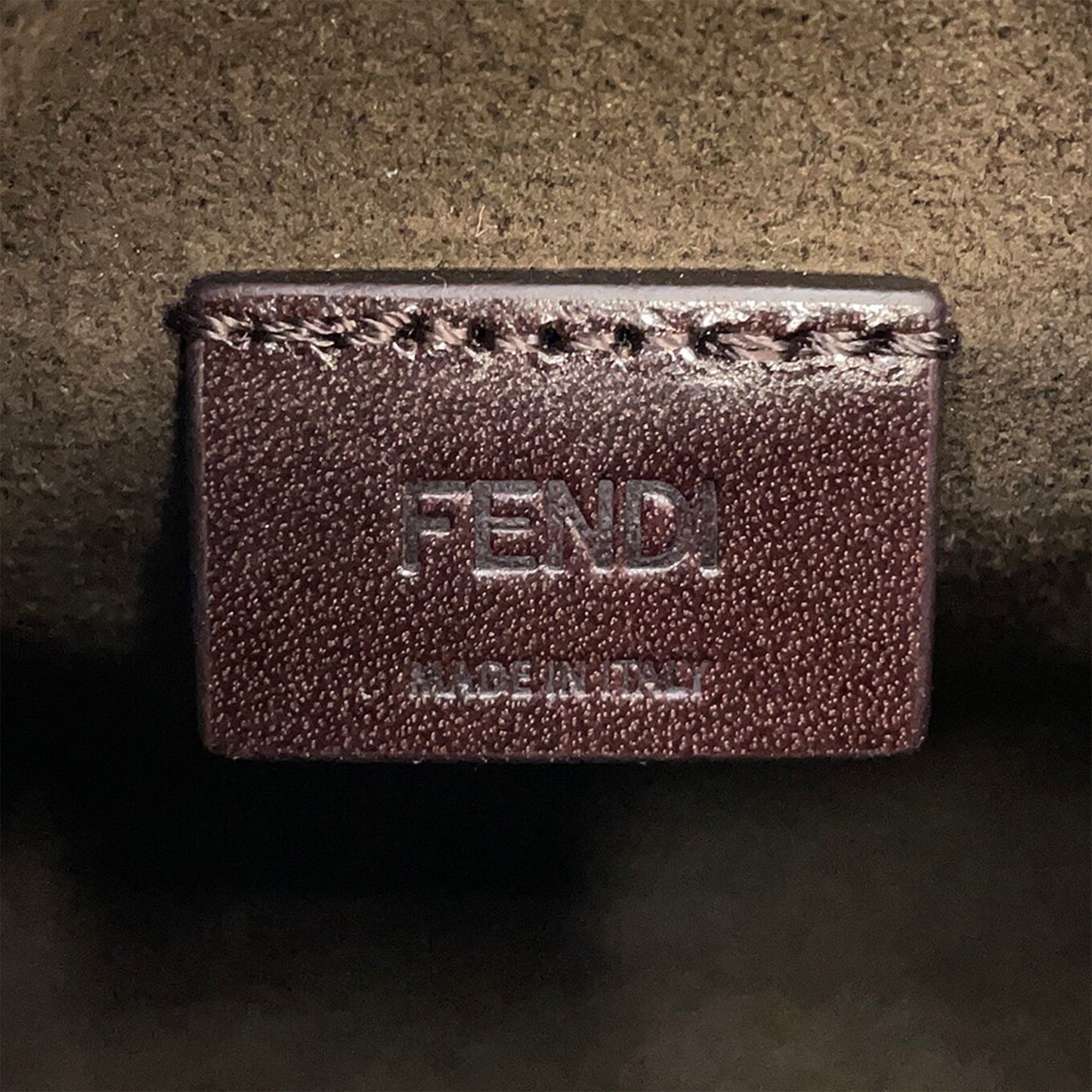Fendi Zucca Coated Canvas Caramella Candy Camera Bag