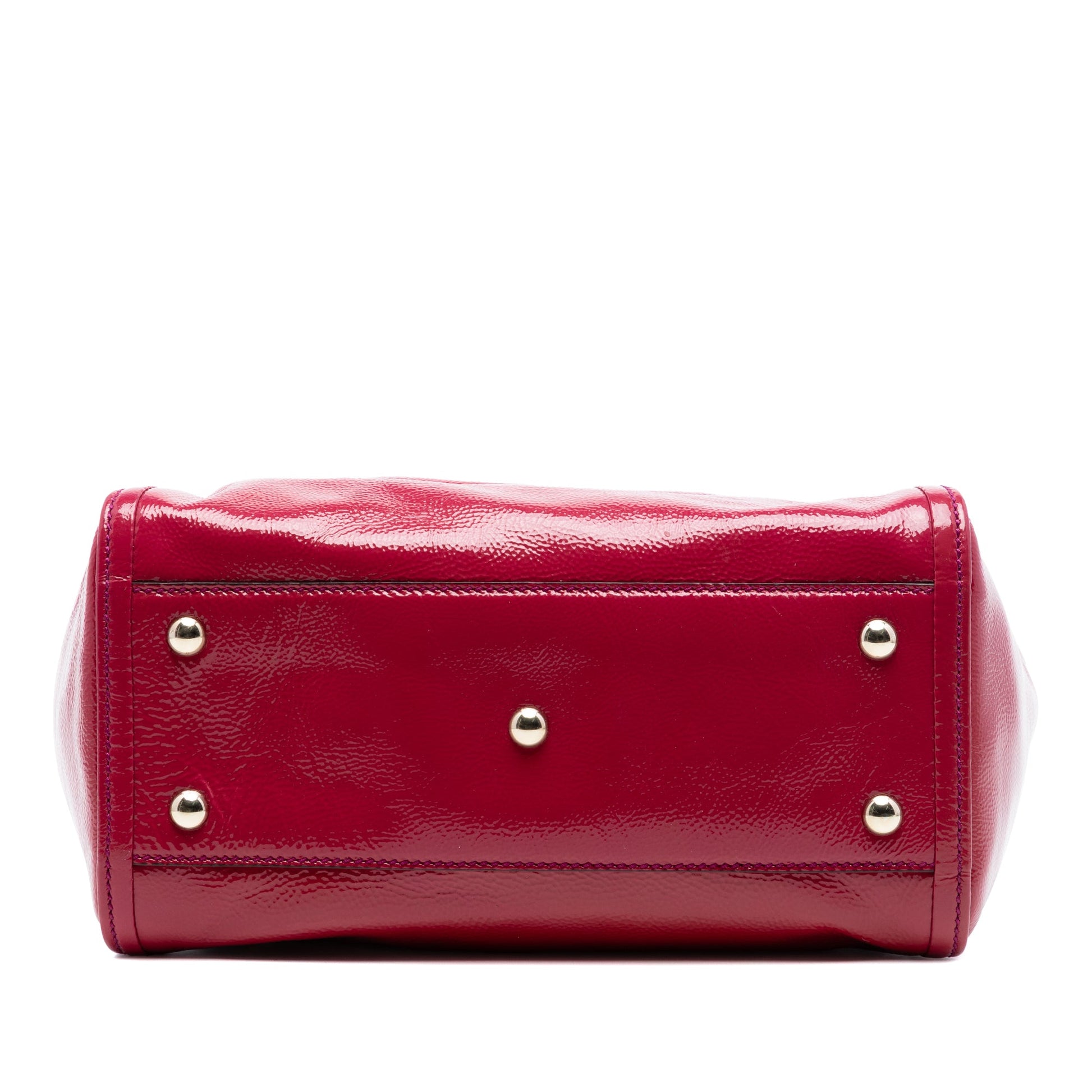 Small Patent Soho Satchel