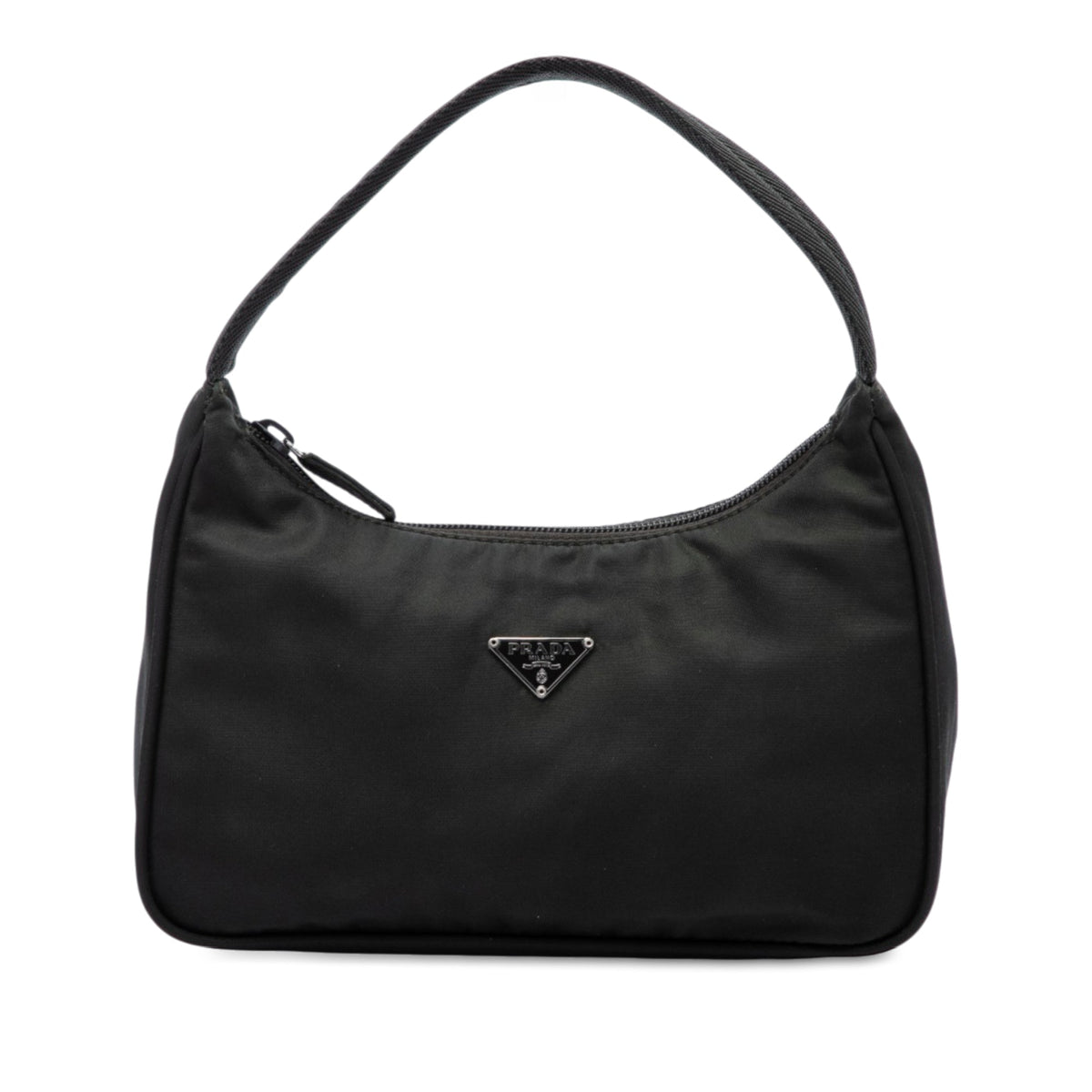 Prada Mini Tessuto Sport Shoulder Bag — Black