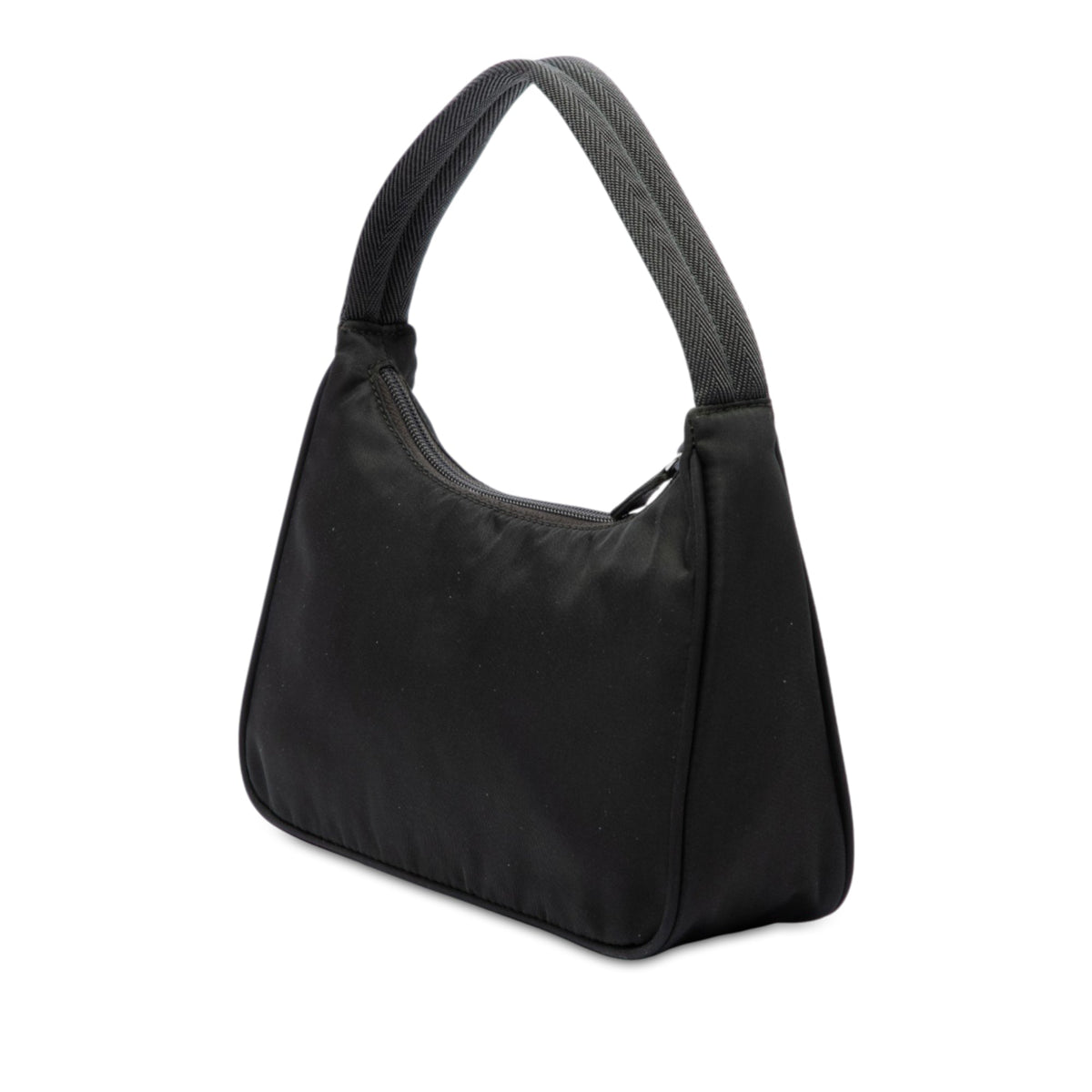 Prada Mini Tessuto Sport Shoulder Bag — Black