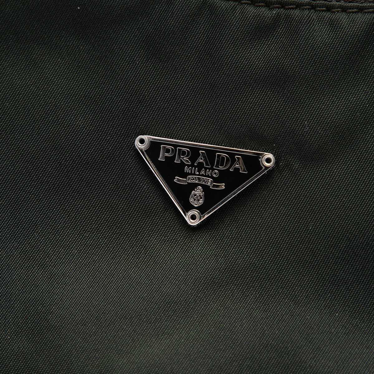 Prada Mini Tessuto Sport Shoulder Bag — Black