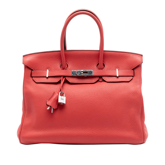 Hermès Clemence Birkin Retourne 35