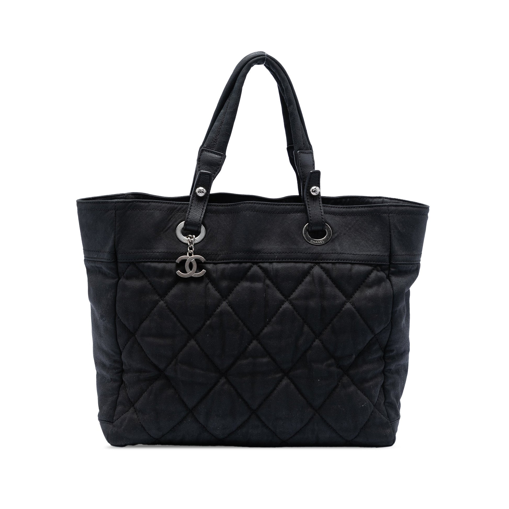 Chanel Medium Quilted Nylon Paris Biarritz Tote
