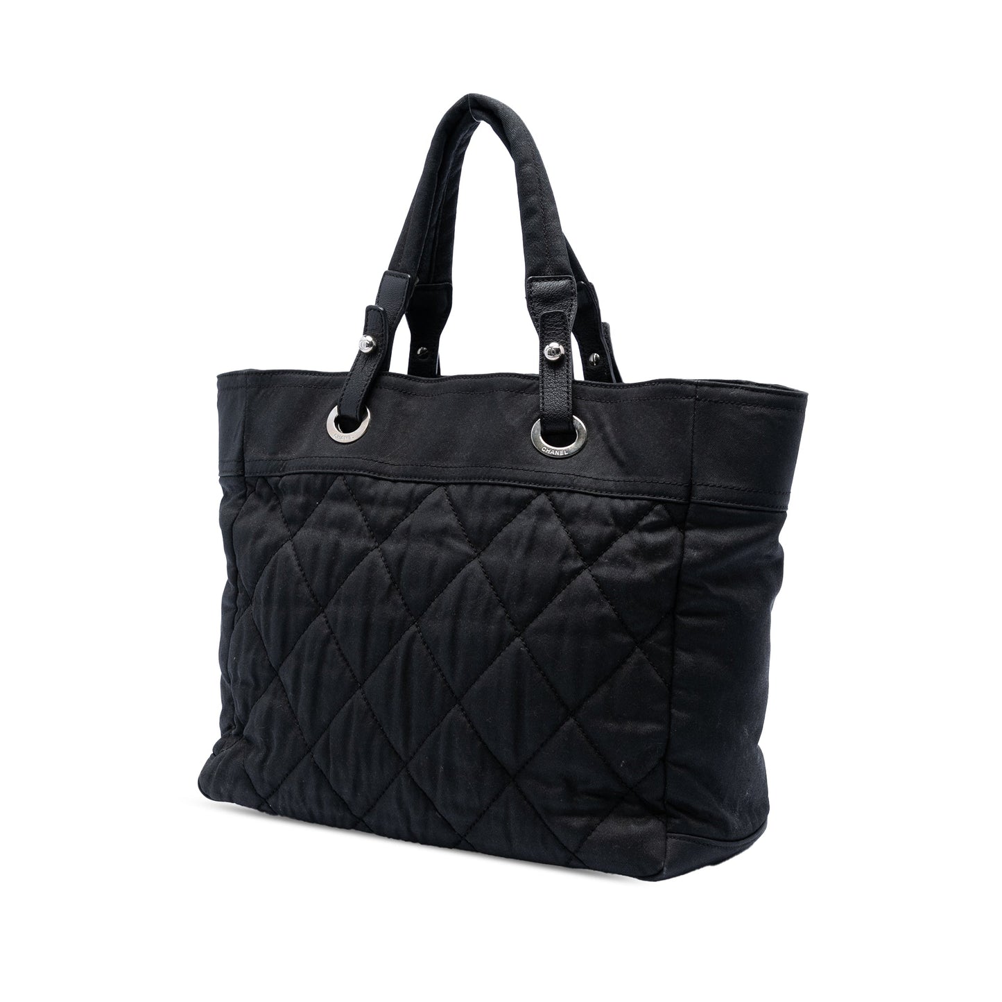 Chanel Medium Quilted Nylon Paris Biarritz Tote