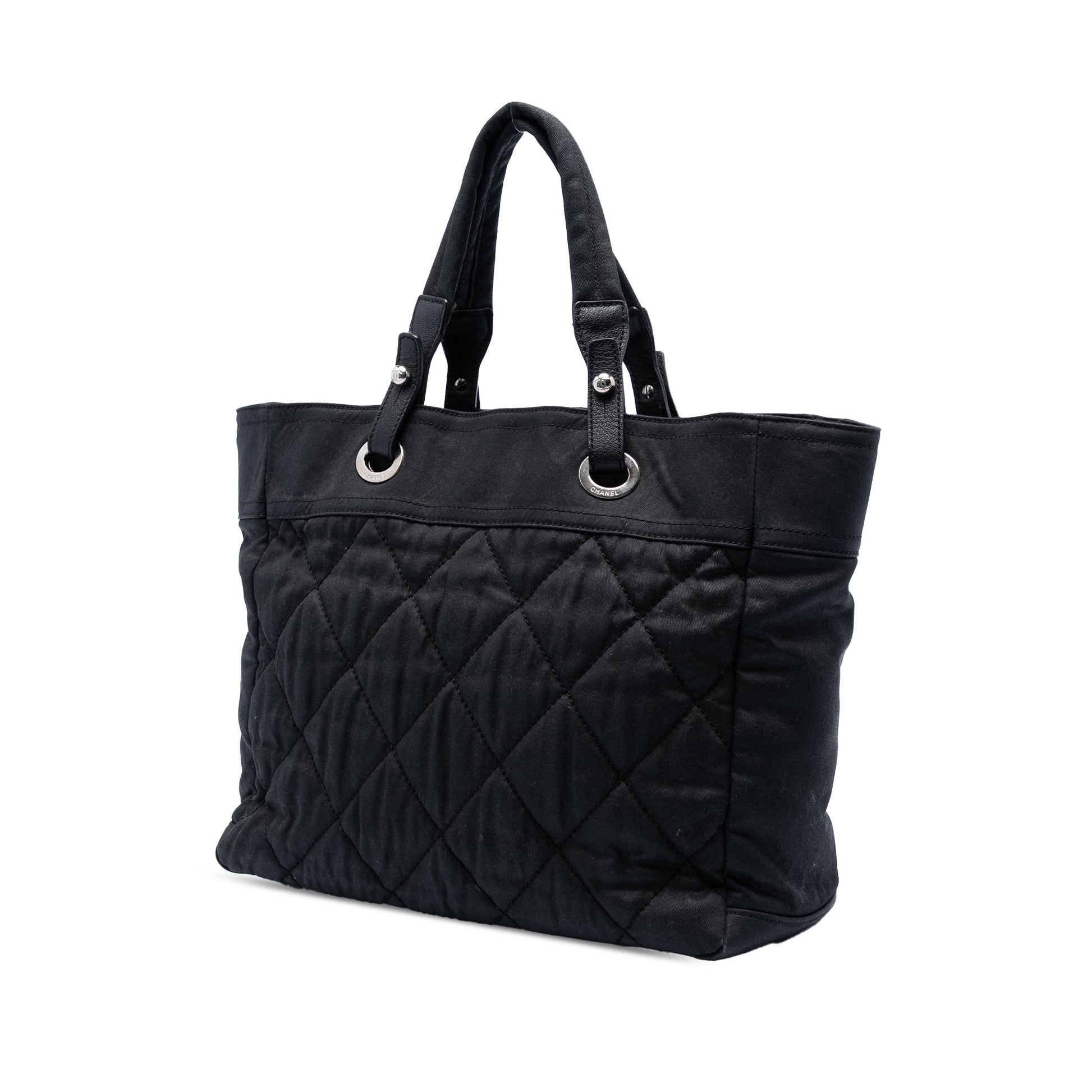 Chanel Medium Quilted Nylon Paris Biarritz Tote