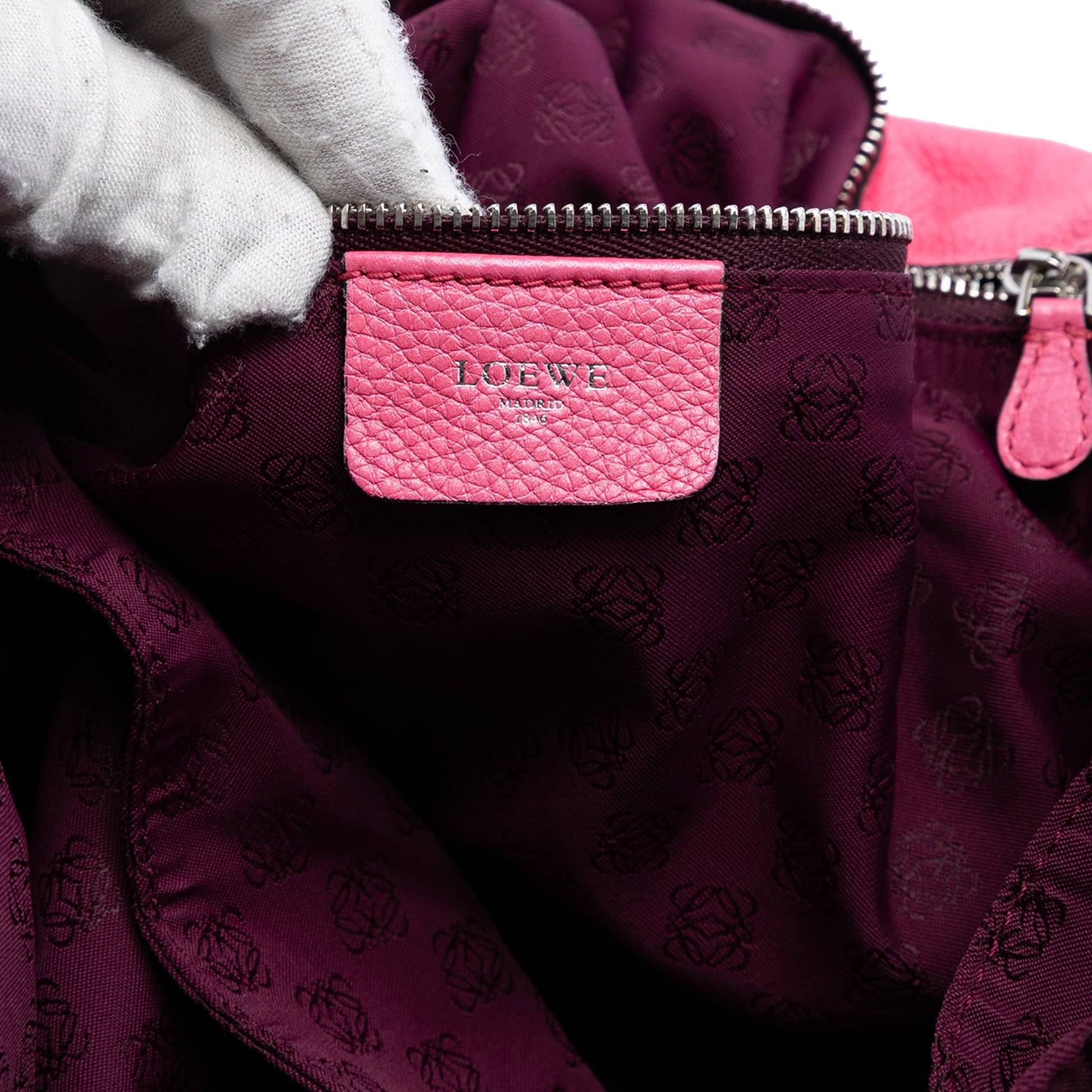 LOEWE Nappa Flamenco Tassel Crossbody