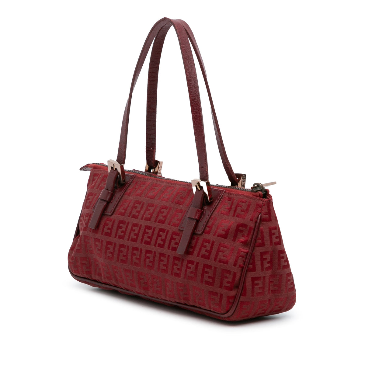 Fendi Zucchino Canvas Handbag