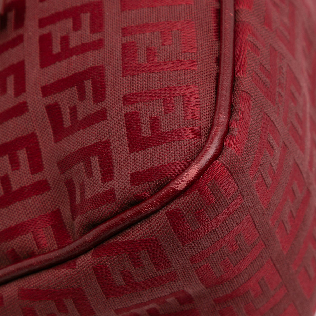 Fendi Zucchino Canvas Handbag