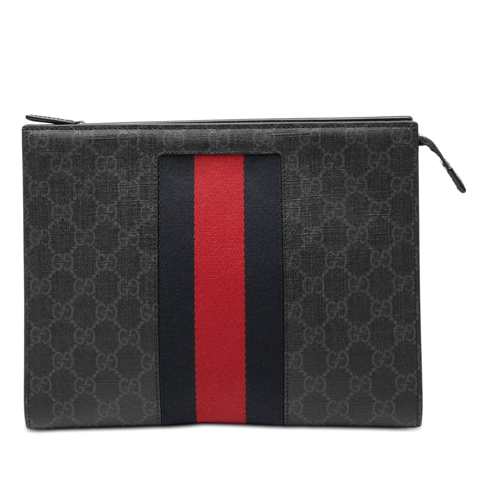 Gucci GG Supreme Web Clutch