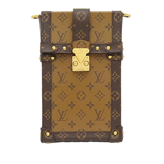 Louis Vuitton Monogram Reverse Pochette Trunk Verticale