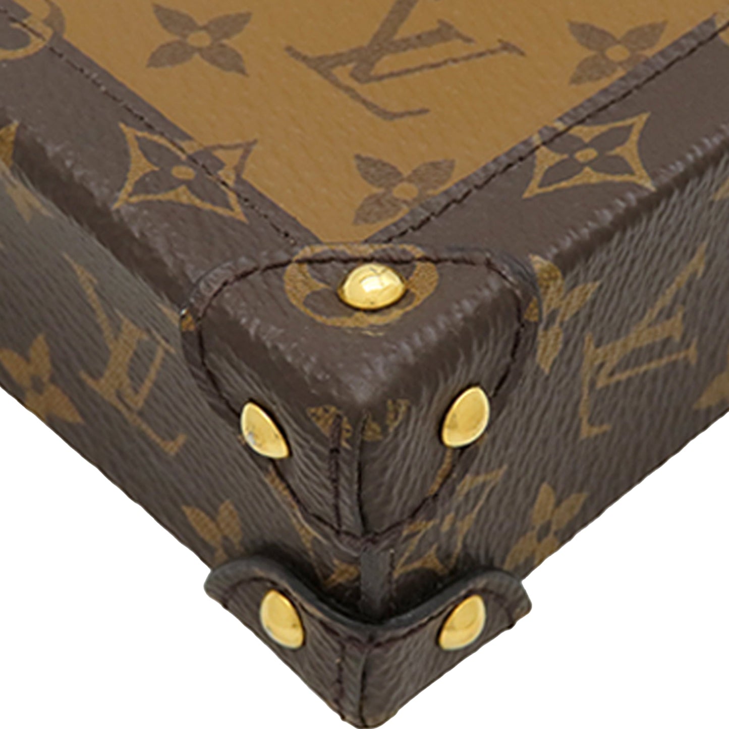 Louis Vuitton Monogram Reverse Pochette Trunk Verticale