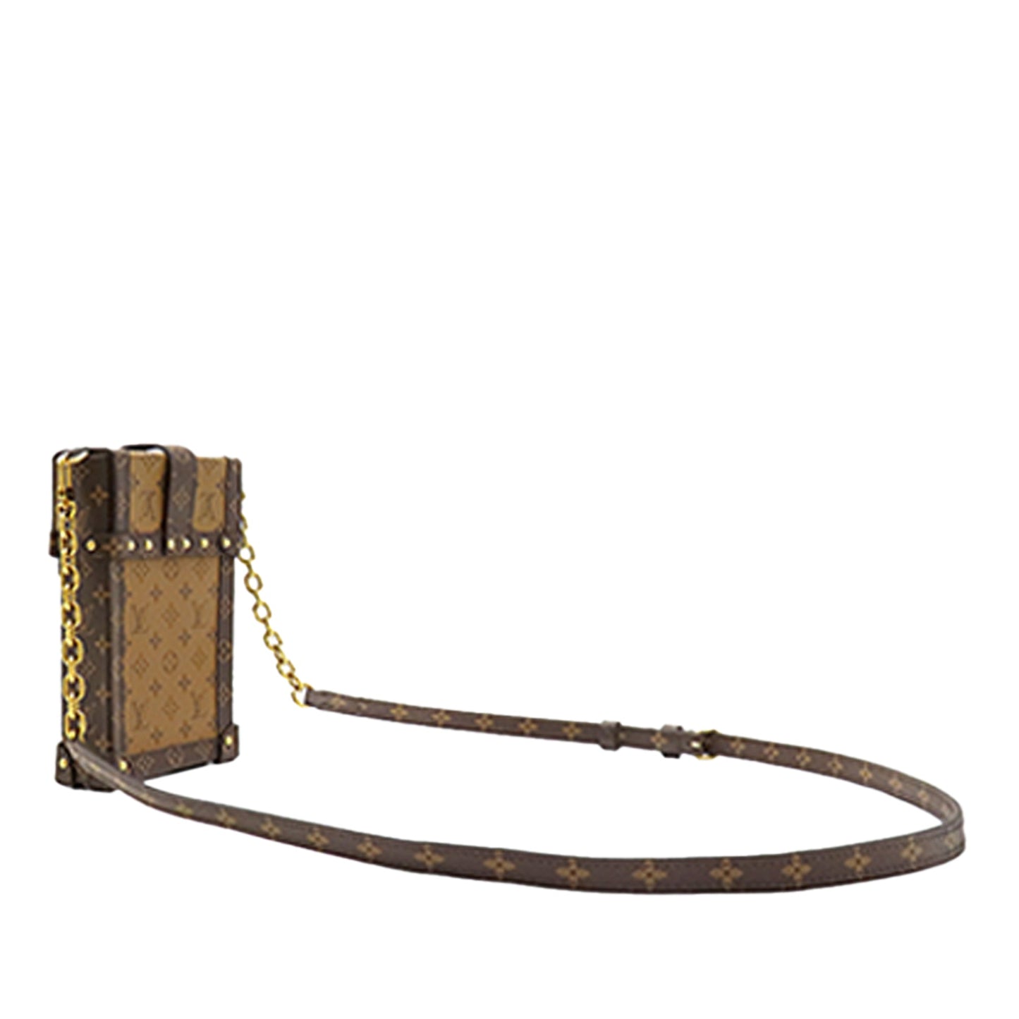 Louis Vuitton Monogram Reverse Pochette Trunk Verticale