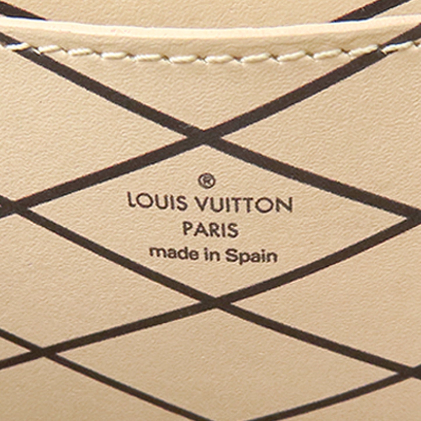 Louis Vuitton Monogram Reverse Pochette Trunk Verticale