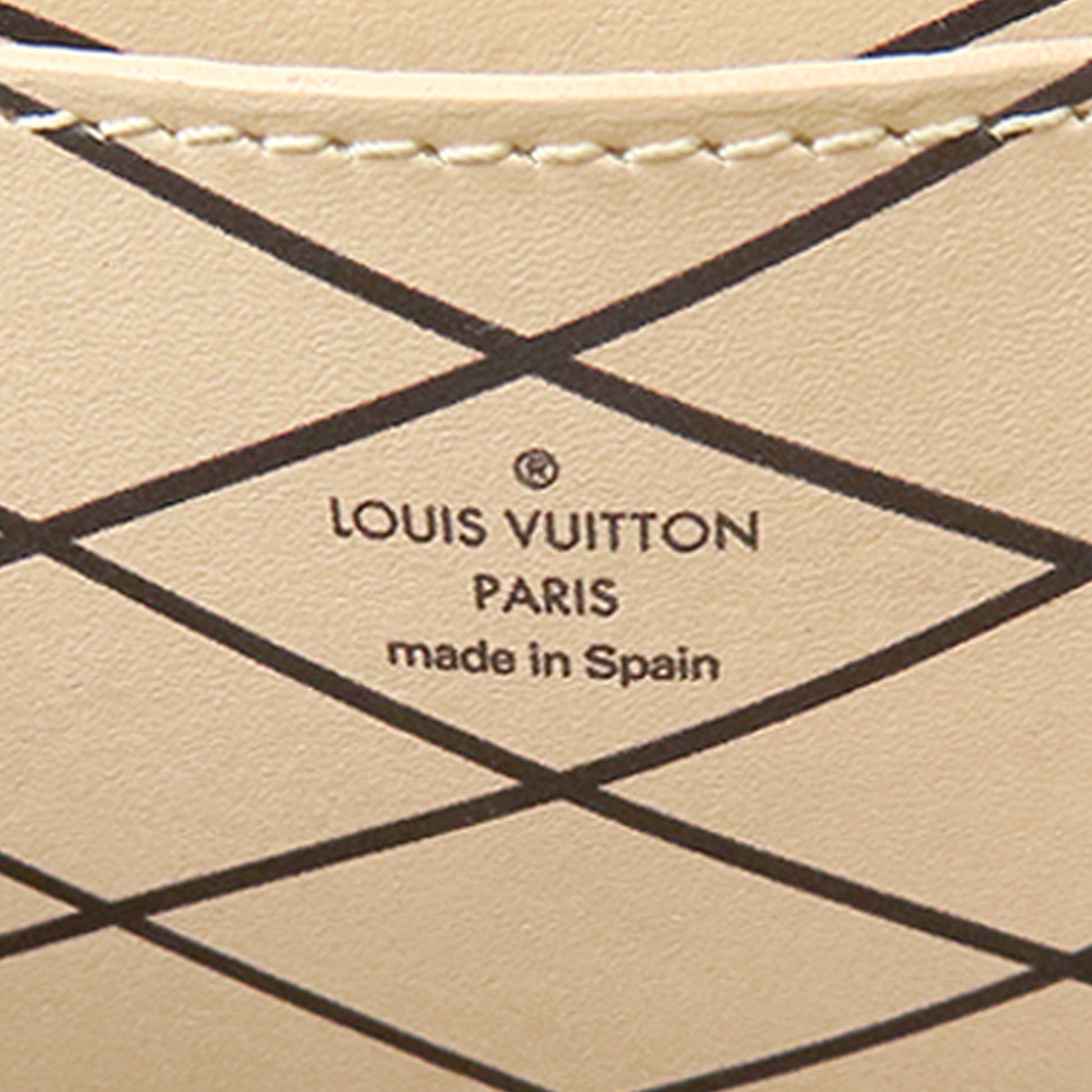 Louis Vuitton Monogram Reverse Pochette Trunk Verticale