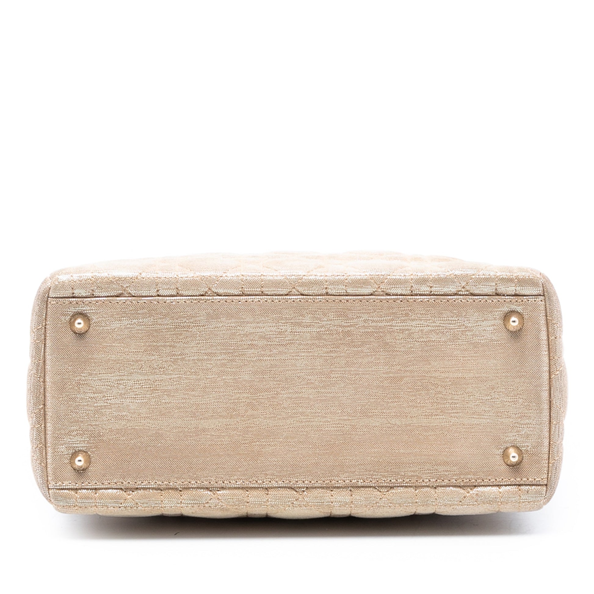 Dior Medium Iridescent Lambskin Cannage Lady Dior