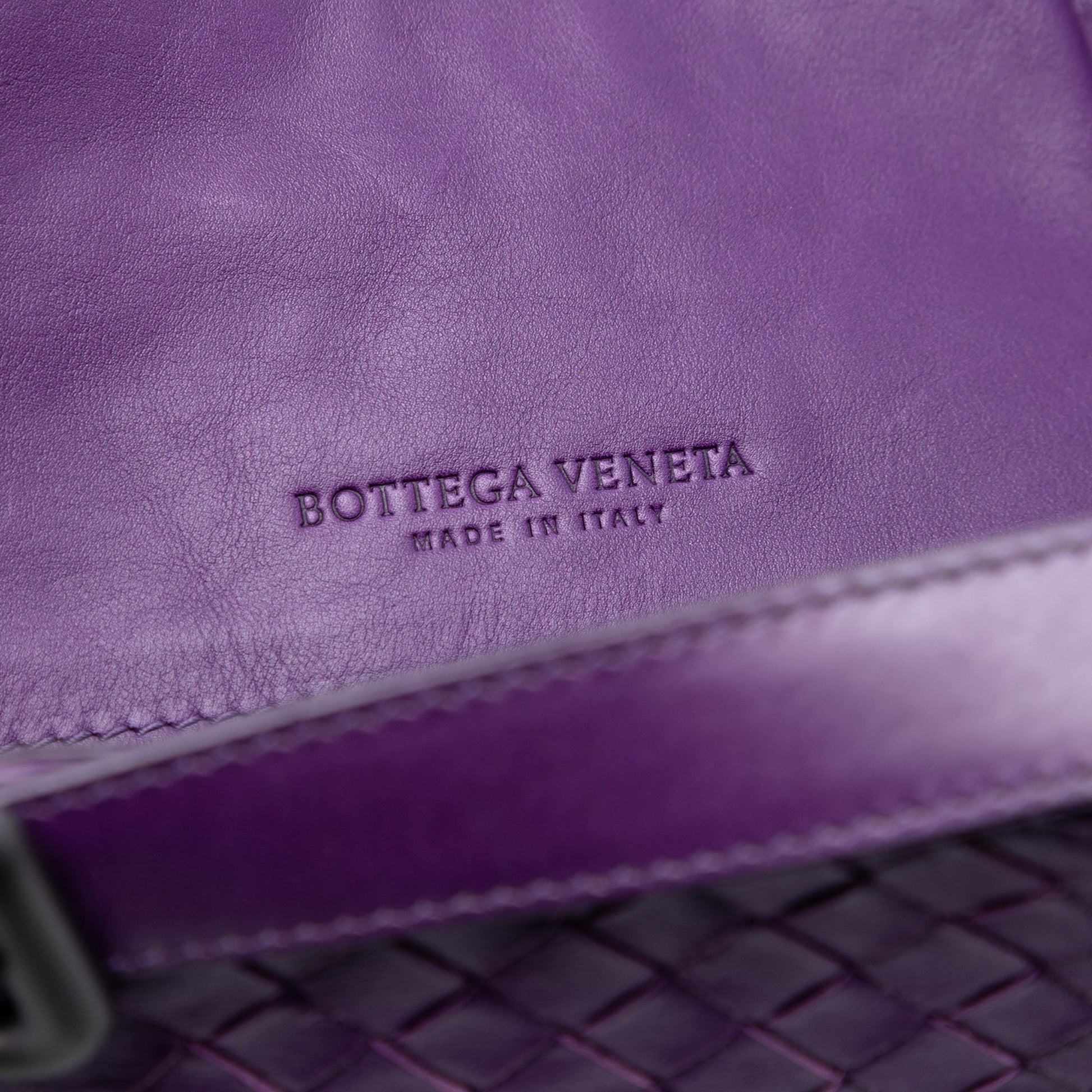 Bottega Veneta Intrecciato Trimmed Nappa Satchel