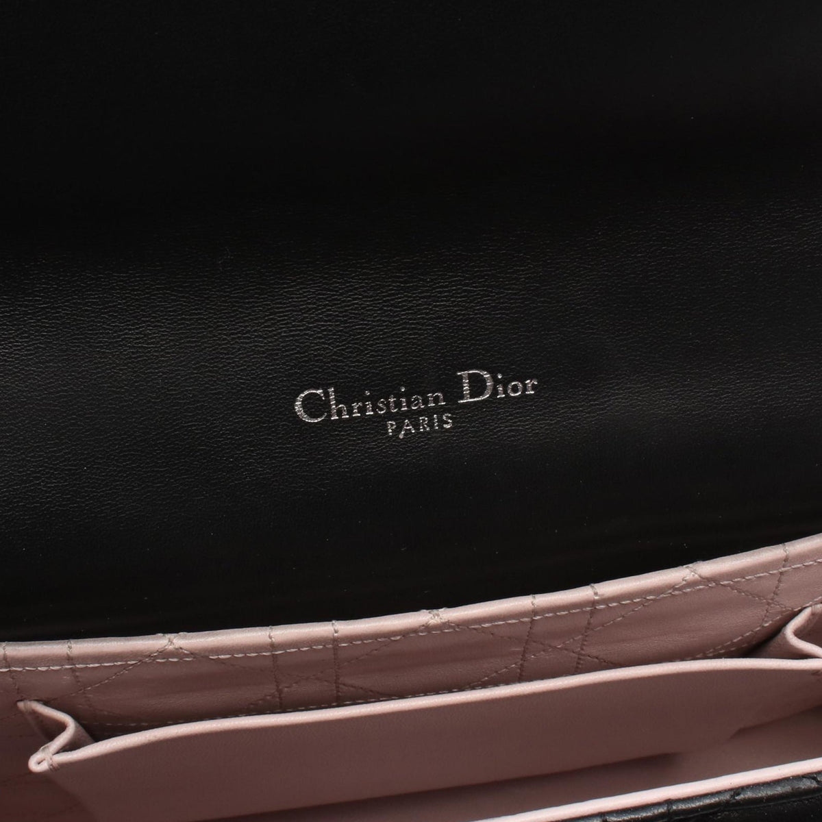 Dior Lambskin Cannage New Lock Shoulder Bag