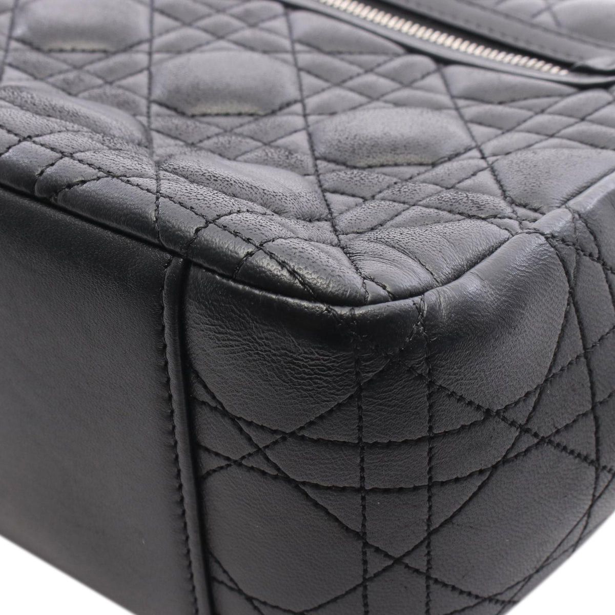 Dior Lambskin Cannage New Lock Shoulder Bag