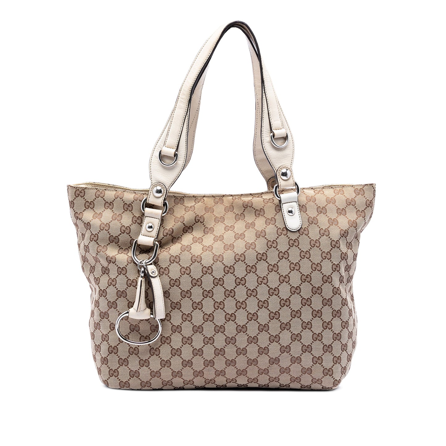 Gucci GG Canvas Icon Bit Tote