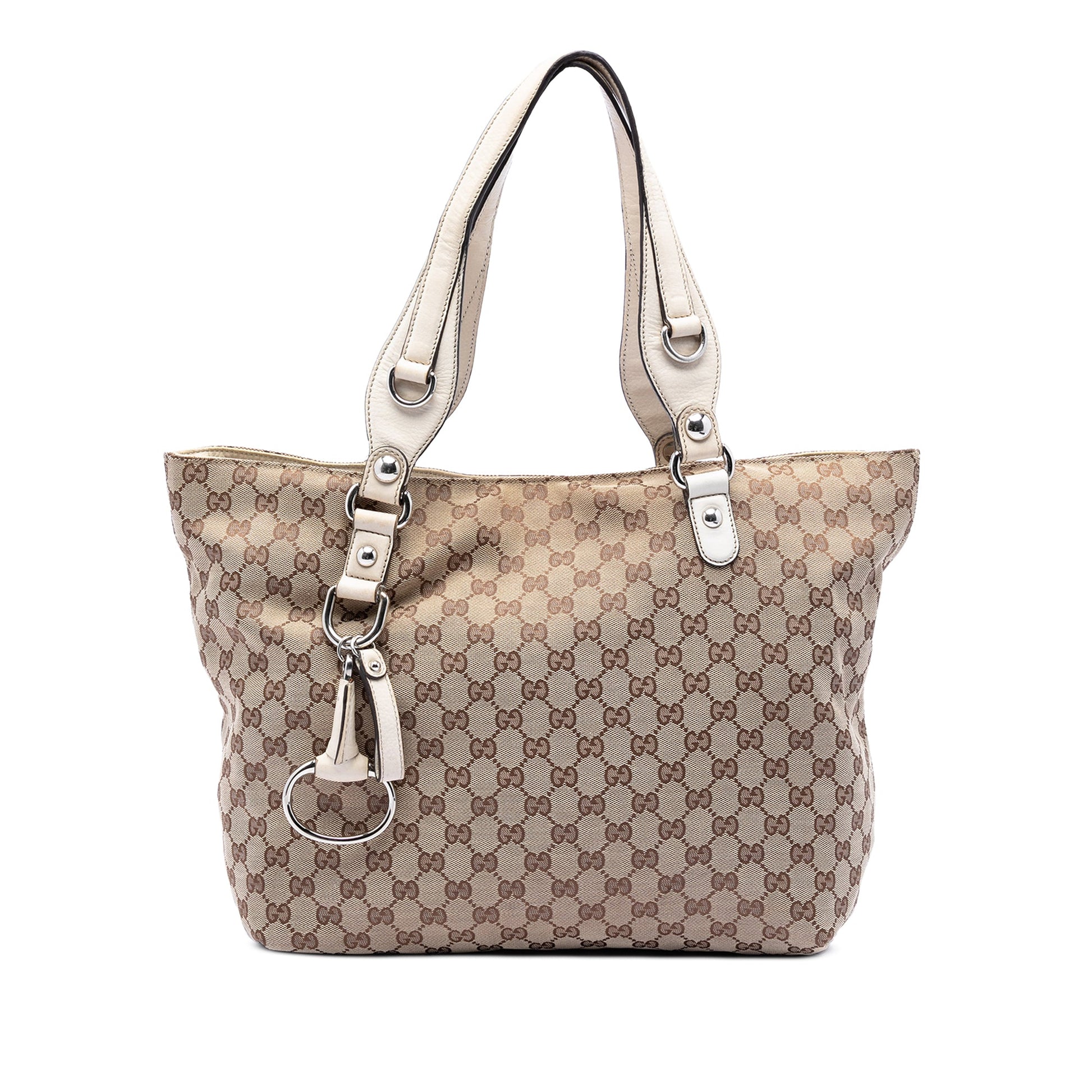 Gucci GG Canvas Icon Bit Tote