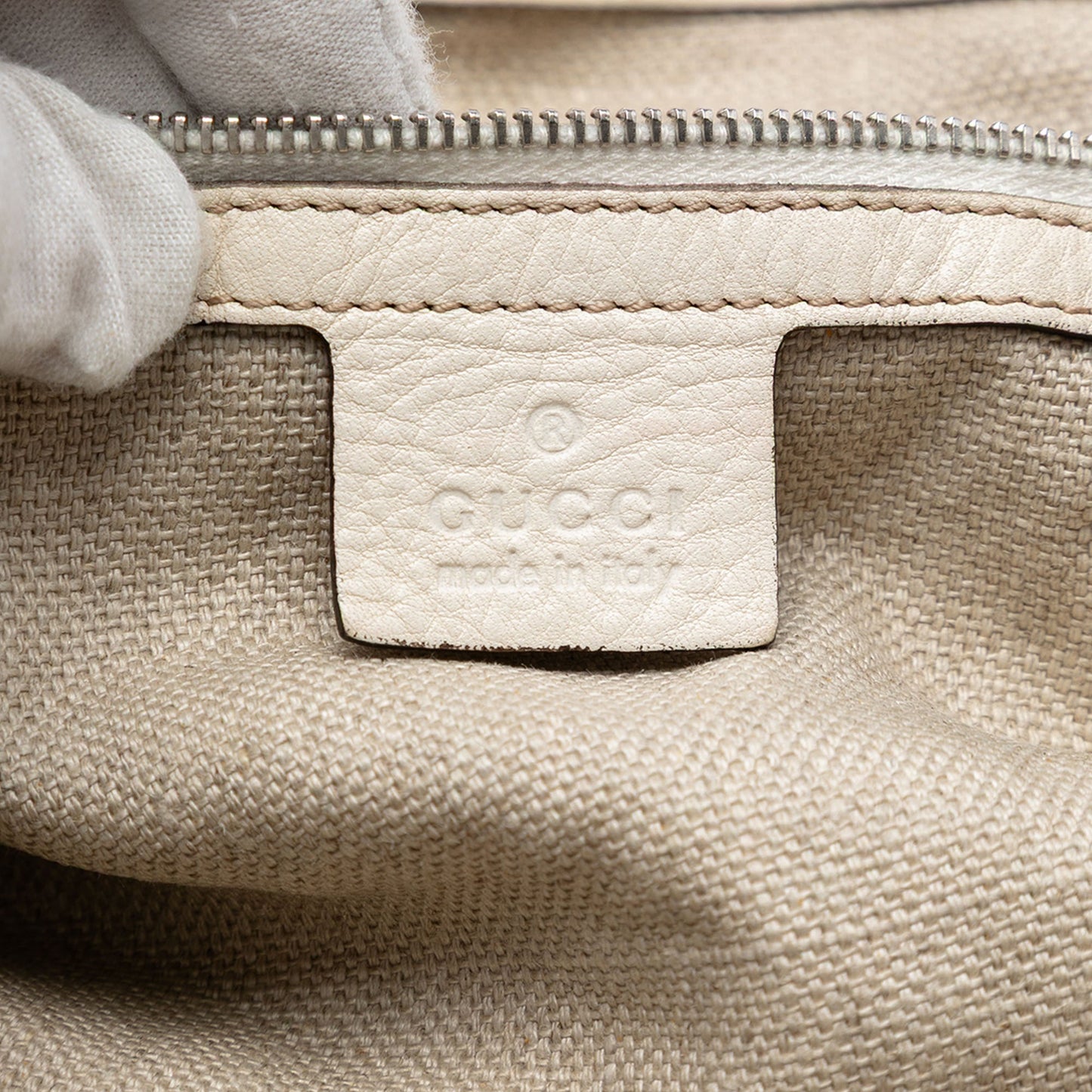 Gucci GG Canvas Icon Bit Tote