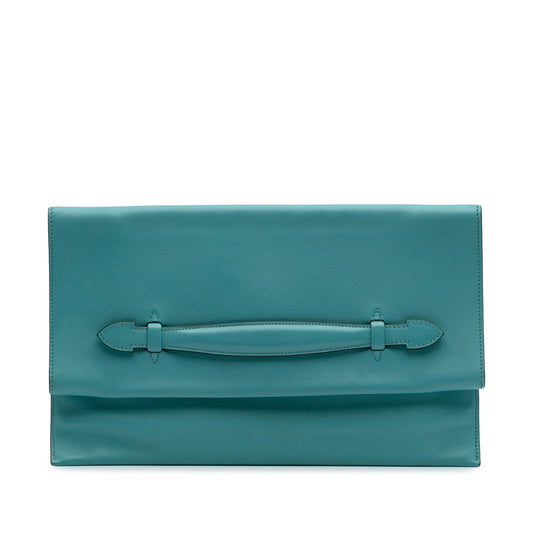 Hermès Evercolor Pliplat Clutch