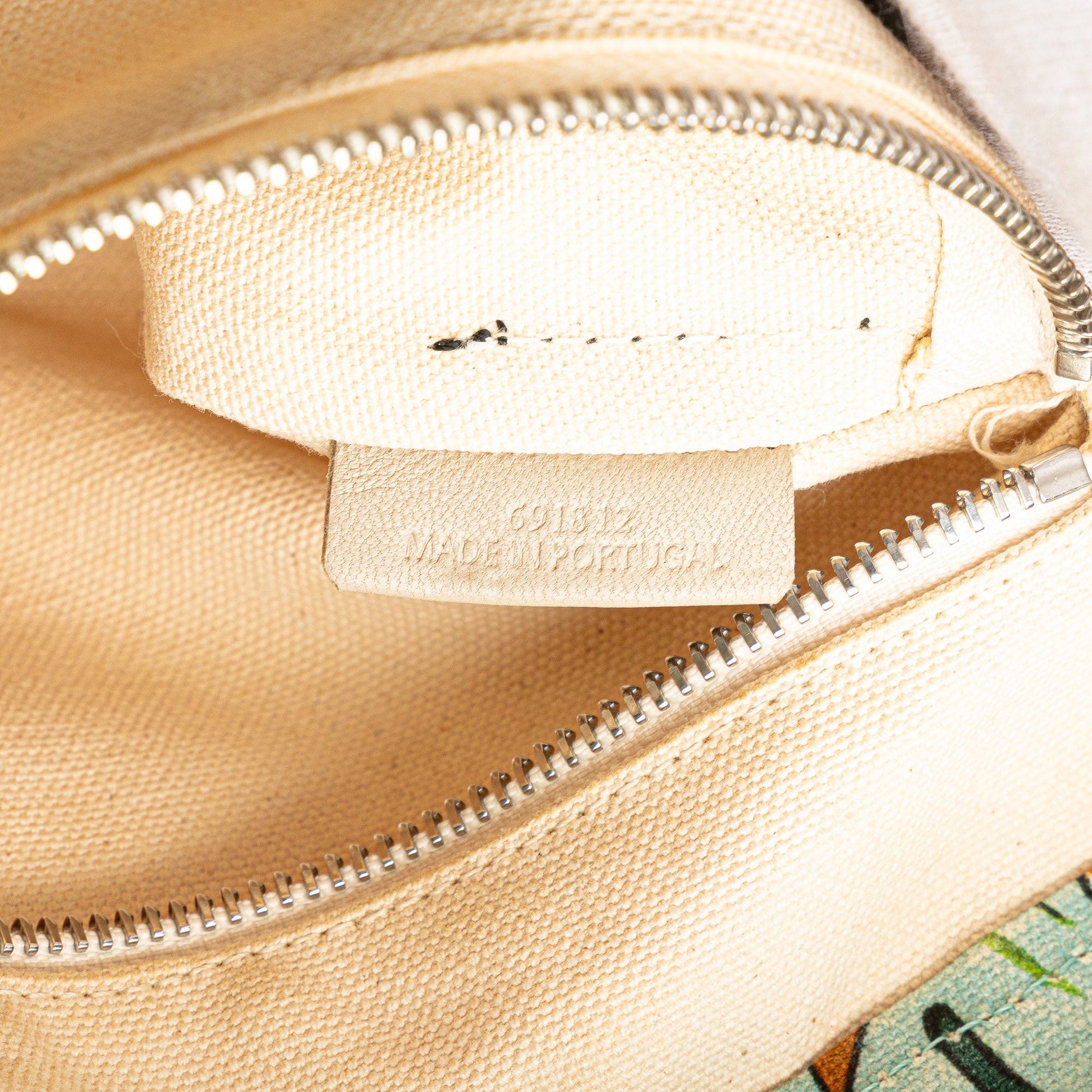 LOEWE Paulas Ibiza Medium Canvas Mermaid Print Tote