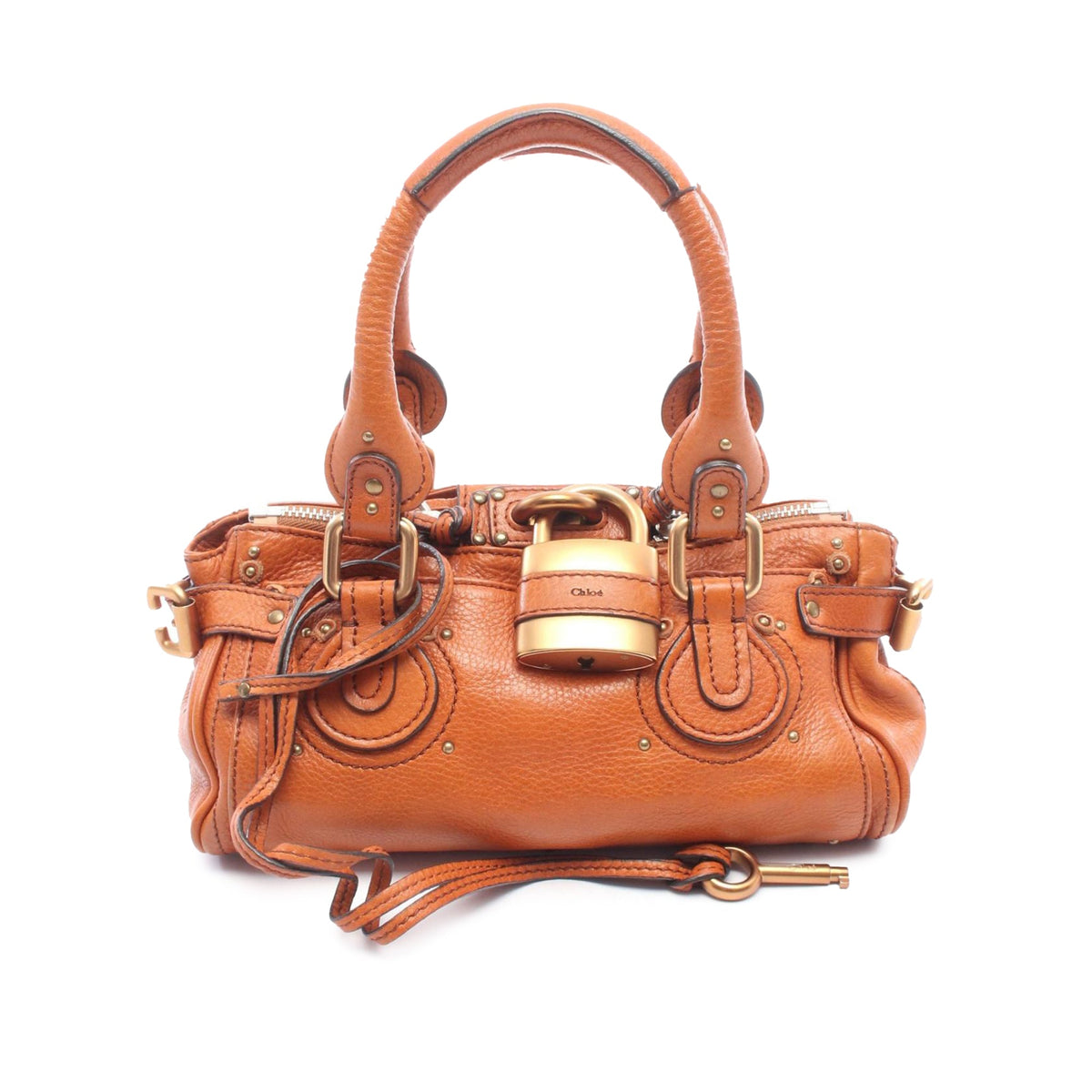 Chloé Mini Paddington — Brown