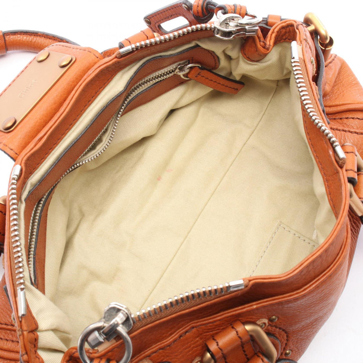 Chloé Mini Paddington — Brown