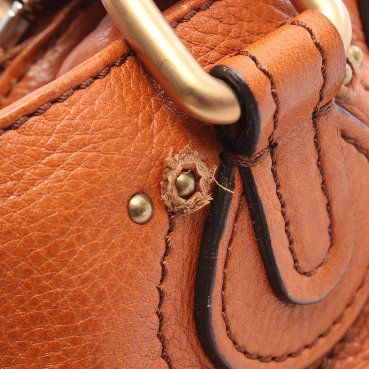 Chloé Mini Paddington — Brown