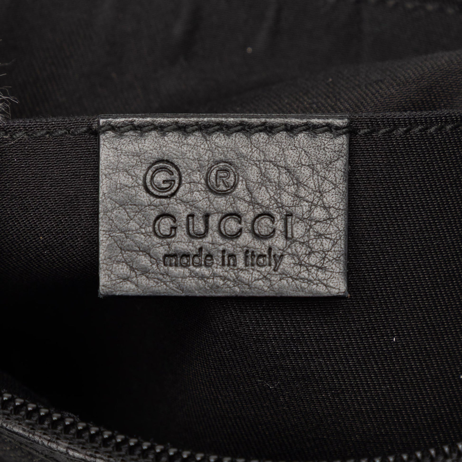 Gucci Denim Web Shoulder Bag