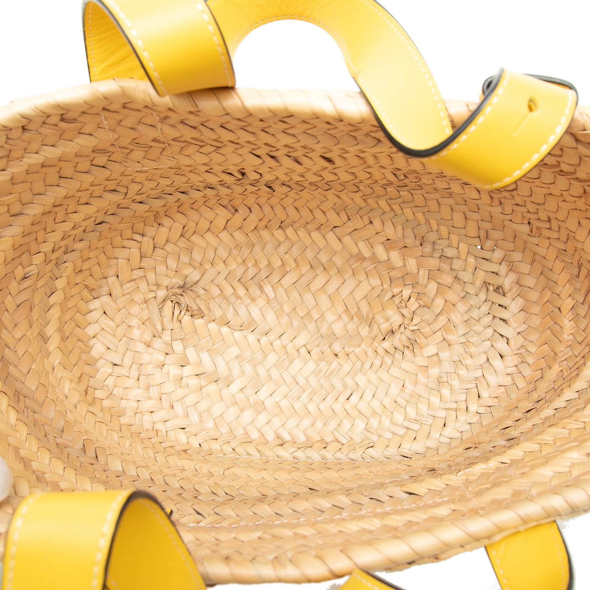 LOEWE Small Palm Leaf Basket Tote