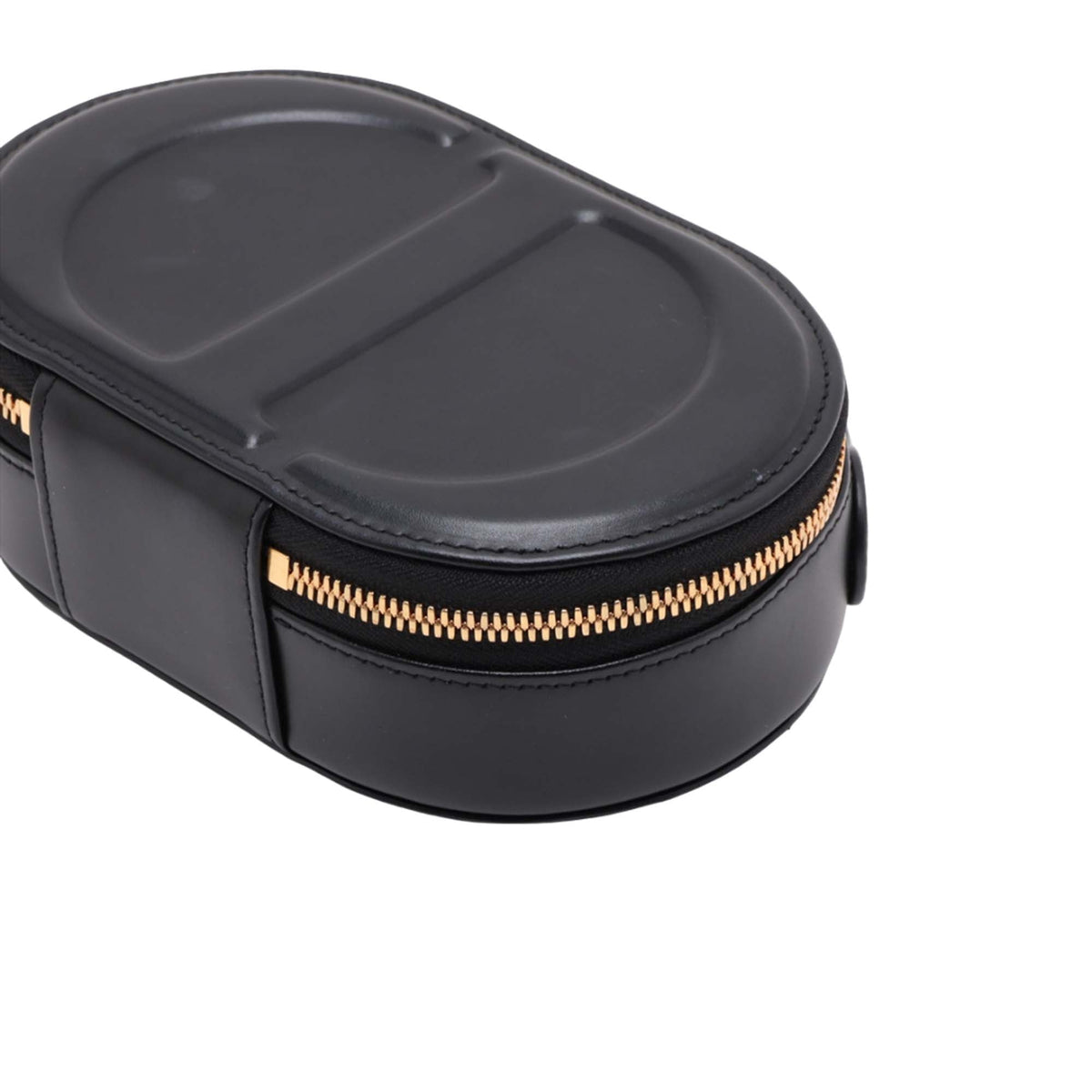 Dior Calfskin CD Oval Camera Bag — Black