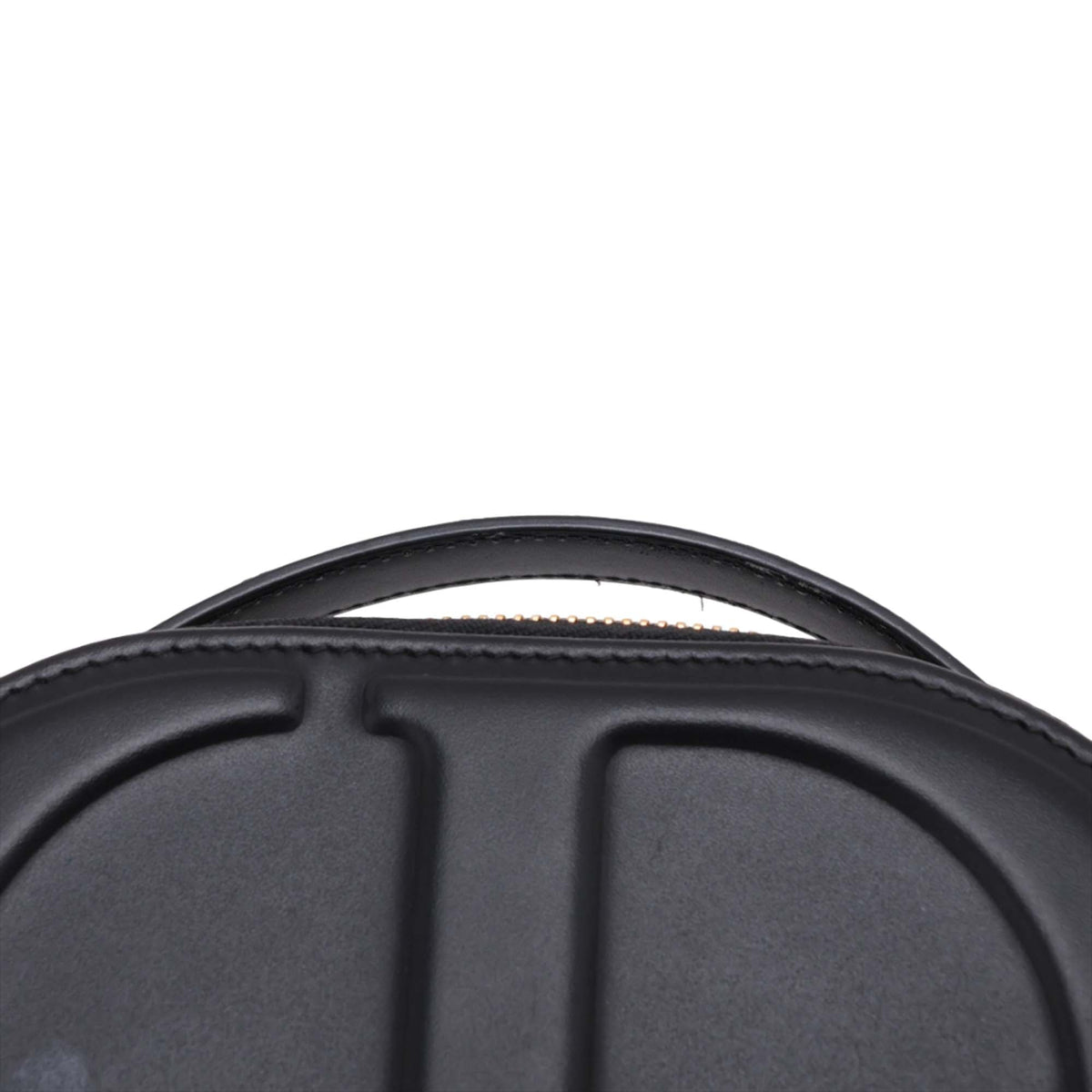Dior Calfskin CD Oval Camera Bag — Black