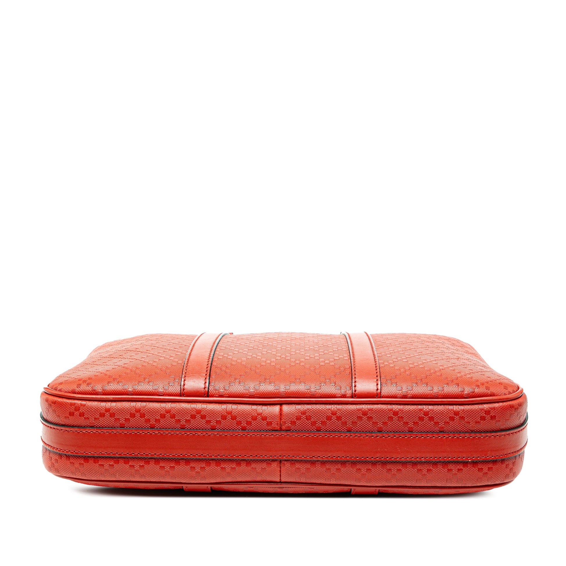 Gucci Medium Diamante Bright Leather Business Bag
