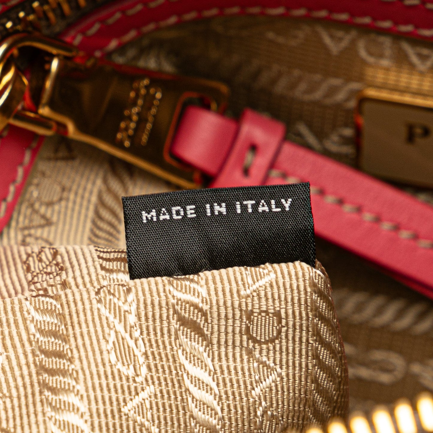 Prada Canvas Canapa Logo Bow Crossbody