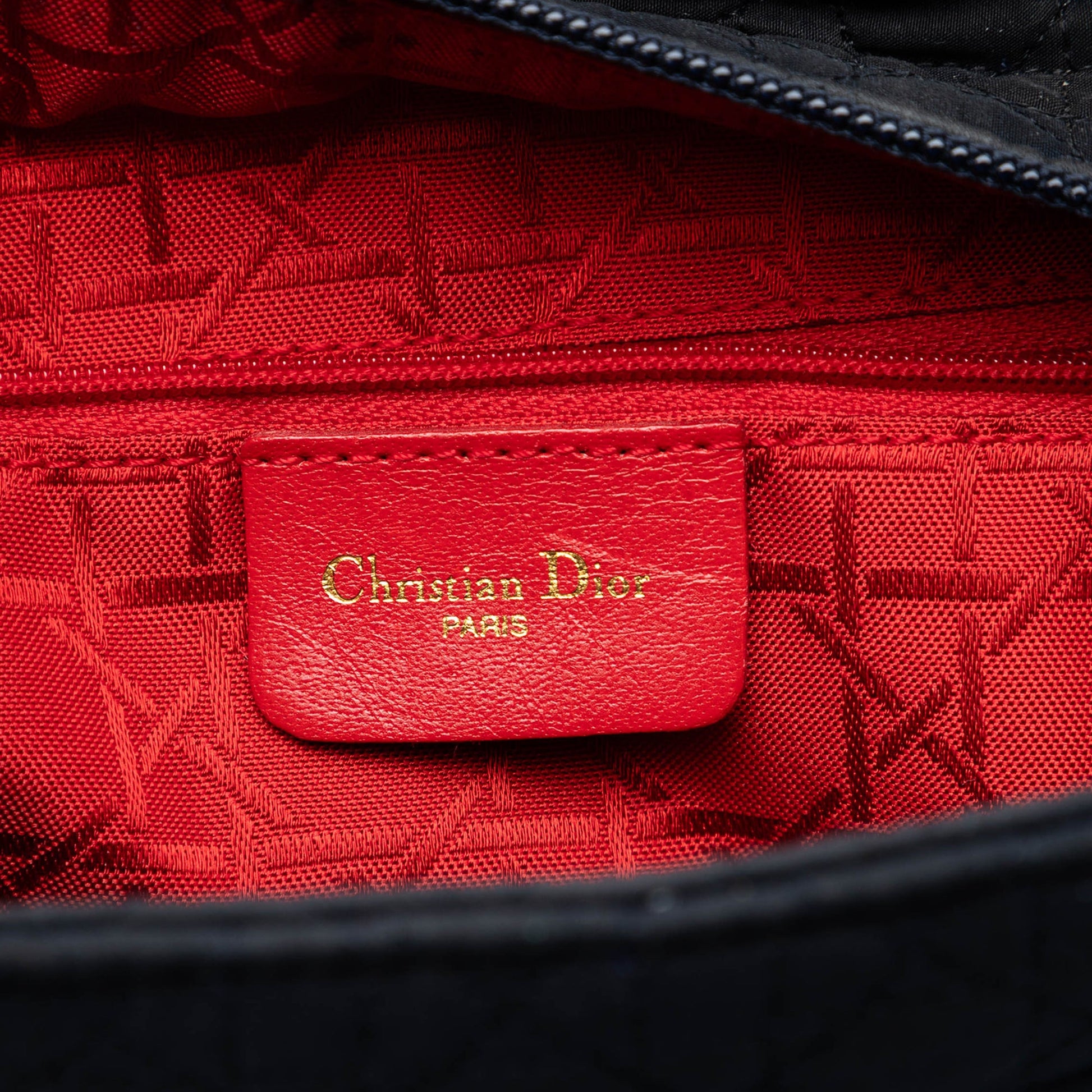 Dior Medium Nylon Microcannage Lady Dior