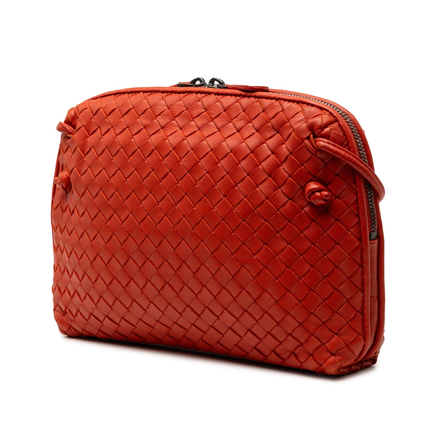 Bottega Veneta Nappa Intrecciato Nodini Crossbody