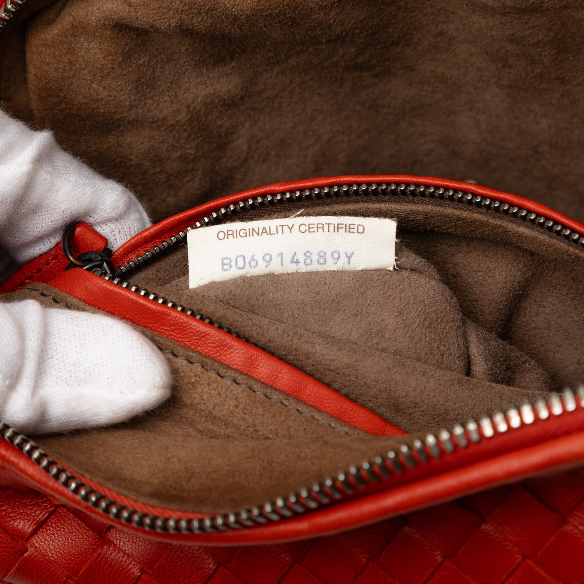 Bottega Veneta Nappa Intrecciato Nodini Crossbody