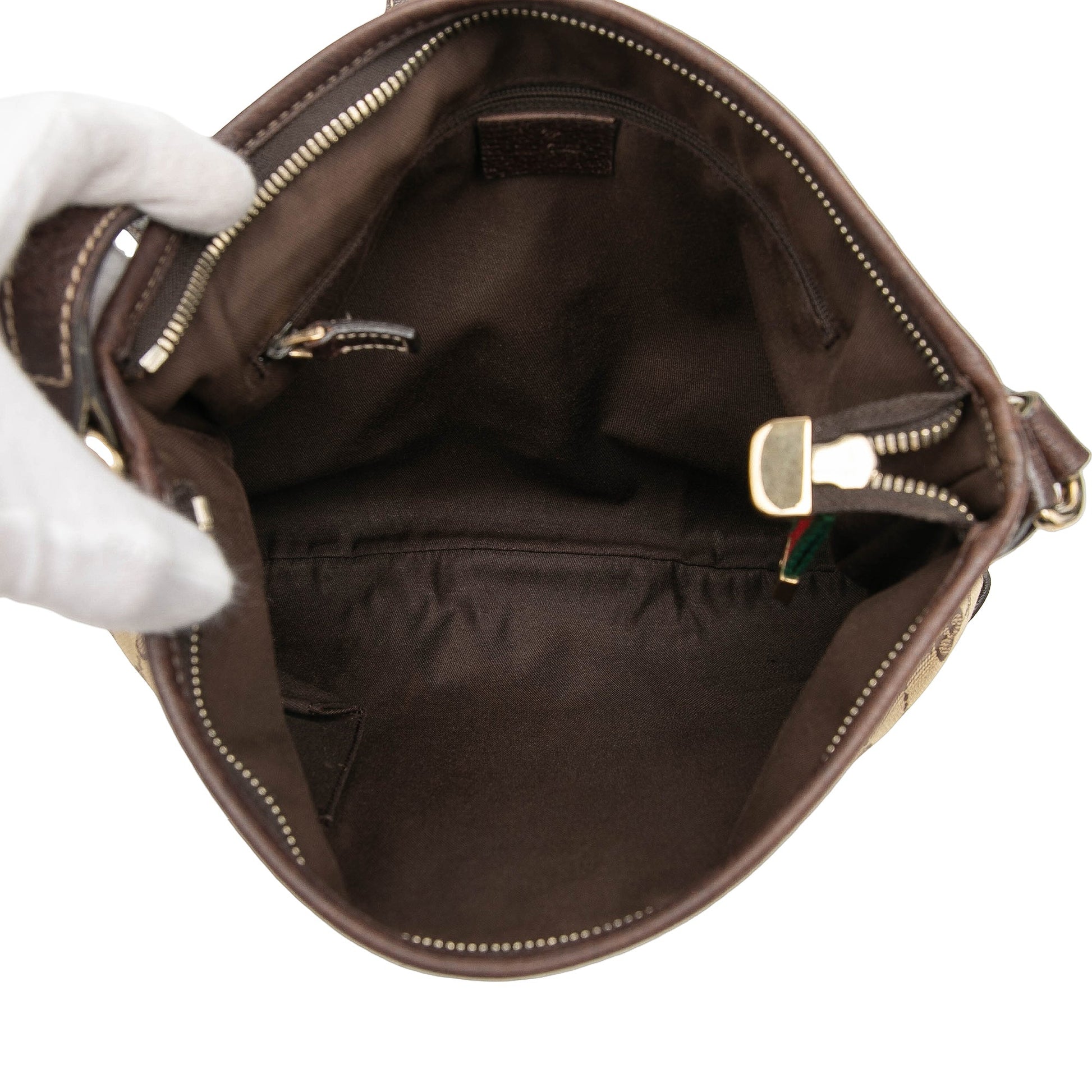 Gucci GG Canvas Web Princy Crossbody