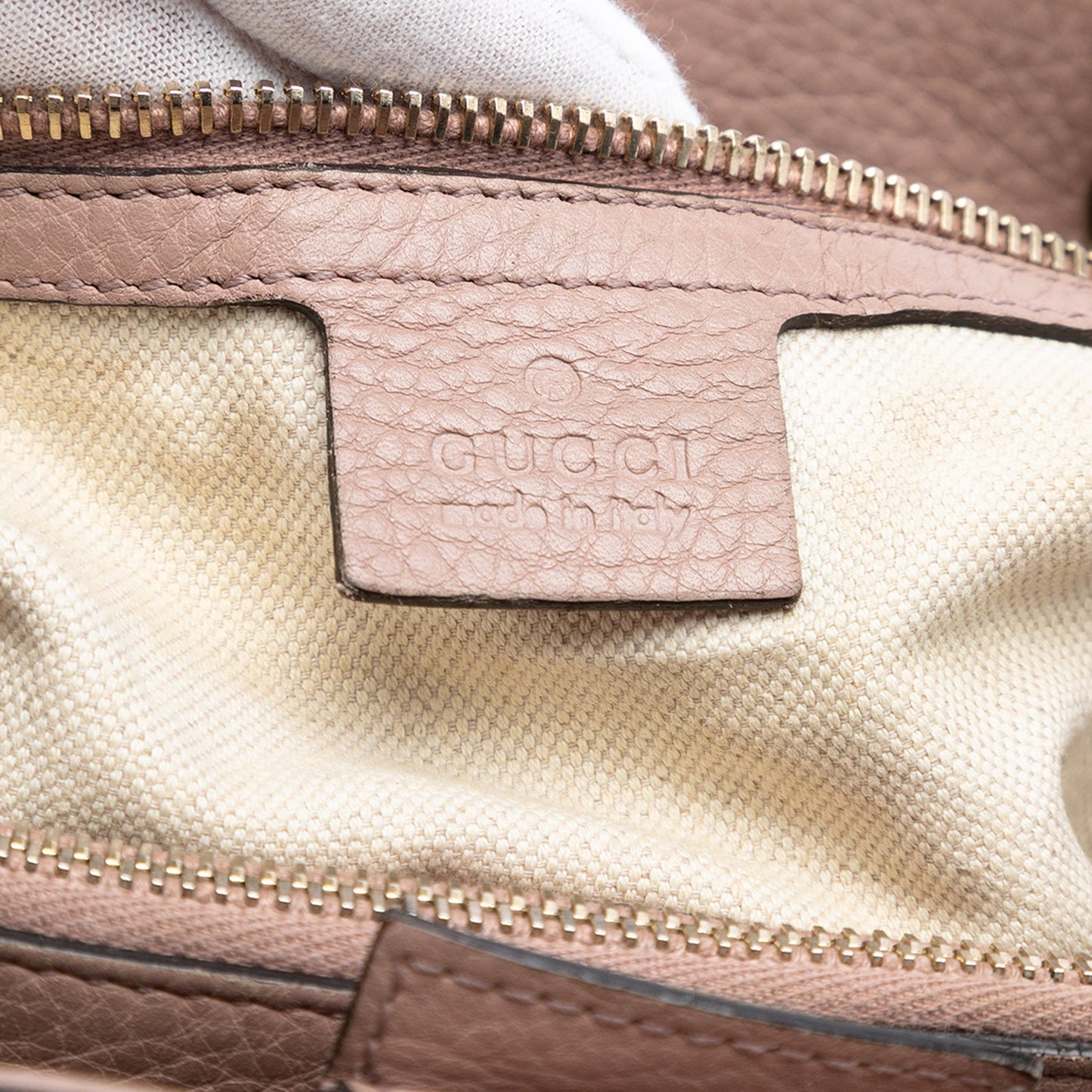 Gucci Medium Calfskin Bamboo Shopper Satchel