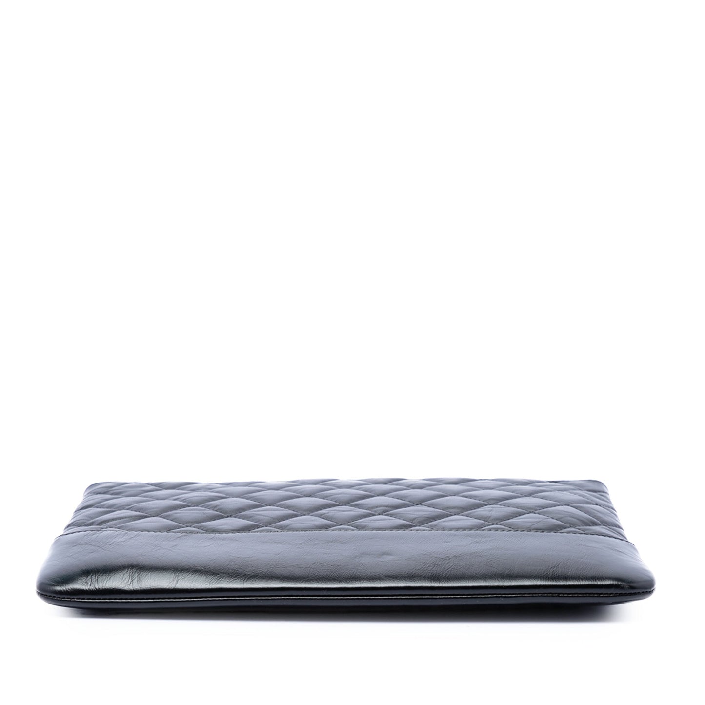 Chanel Medium Quilted Aged Calfskin Gabrielle O Case Clutch