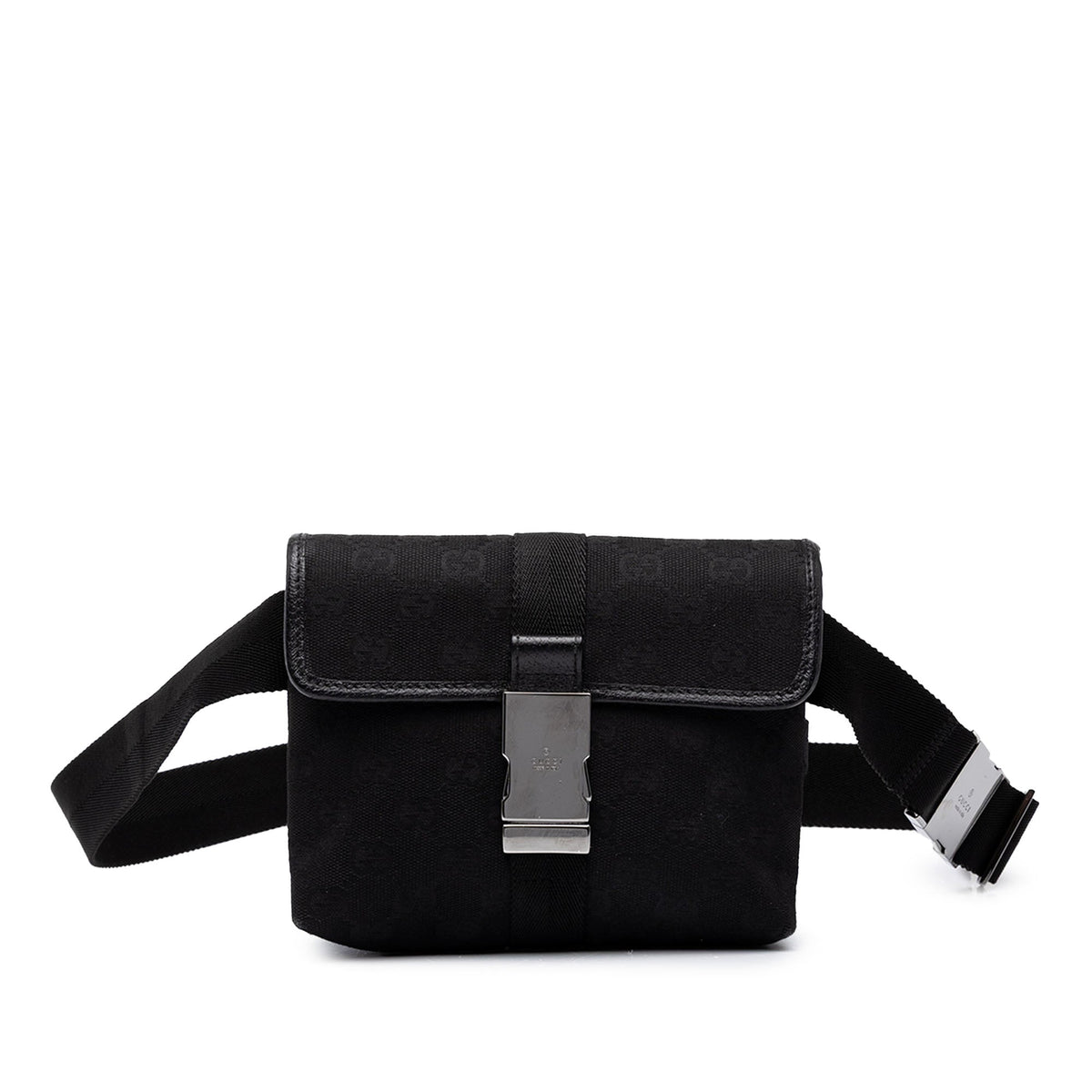 Gucci GG Canvas Belt Bag — Black