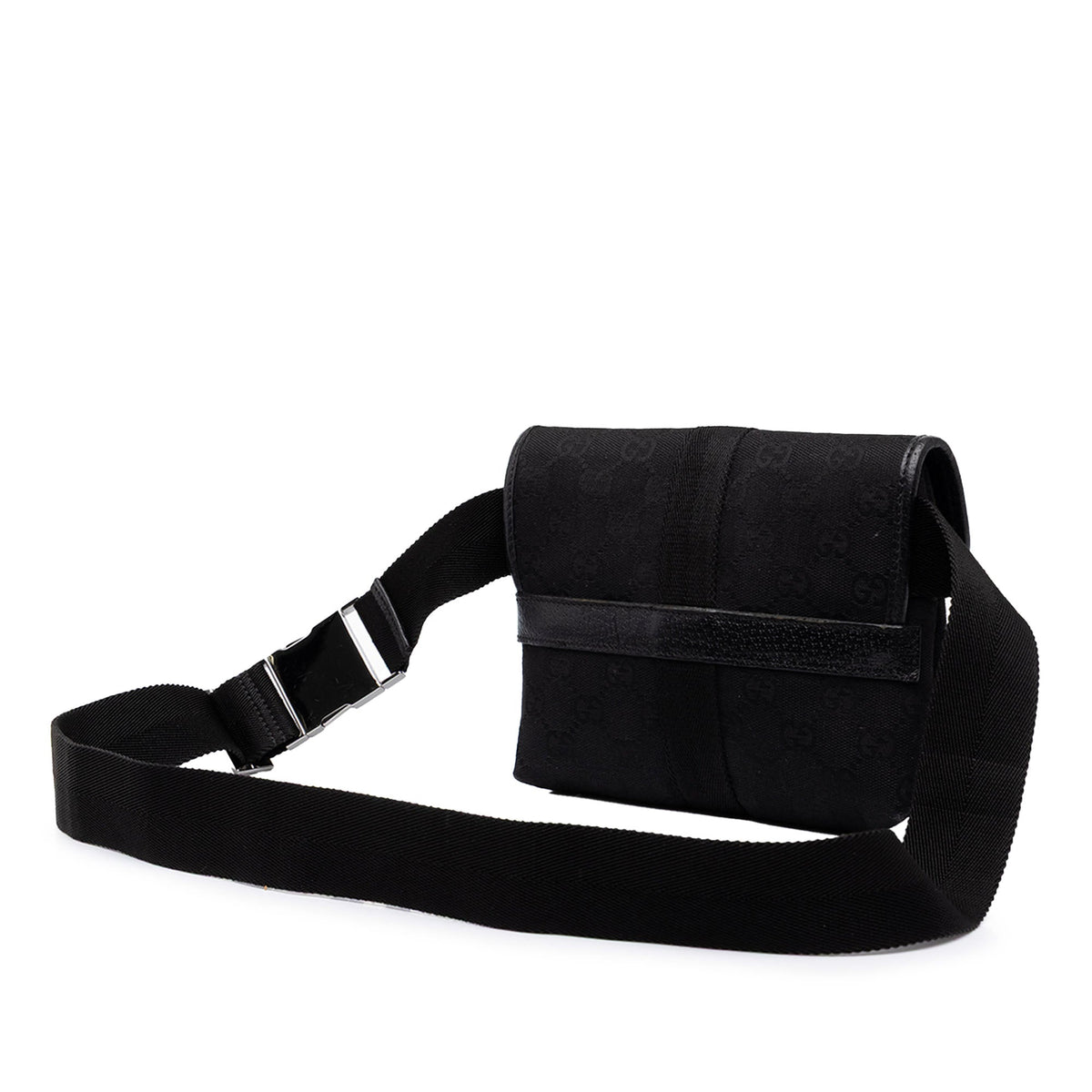 Gucci GG Canvas Belt Bag — Black