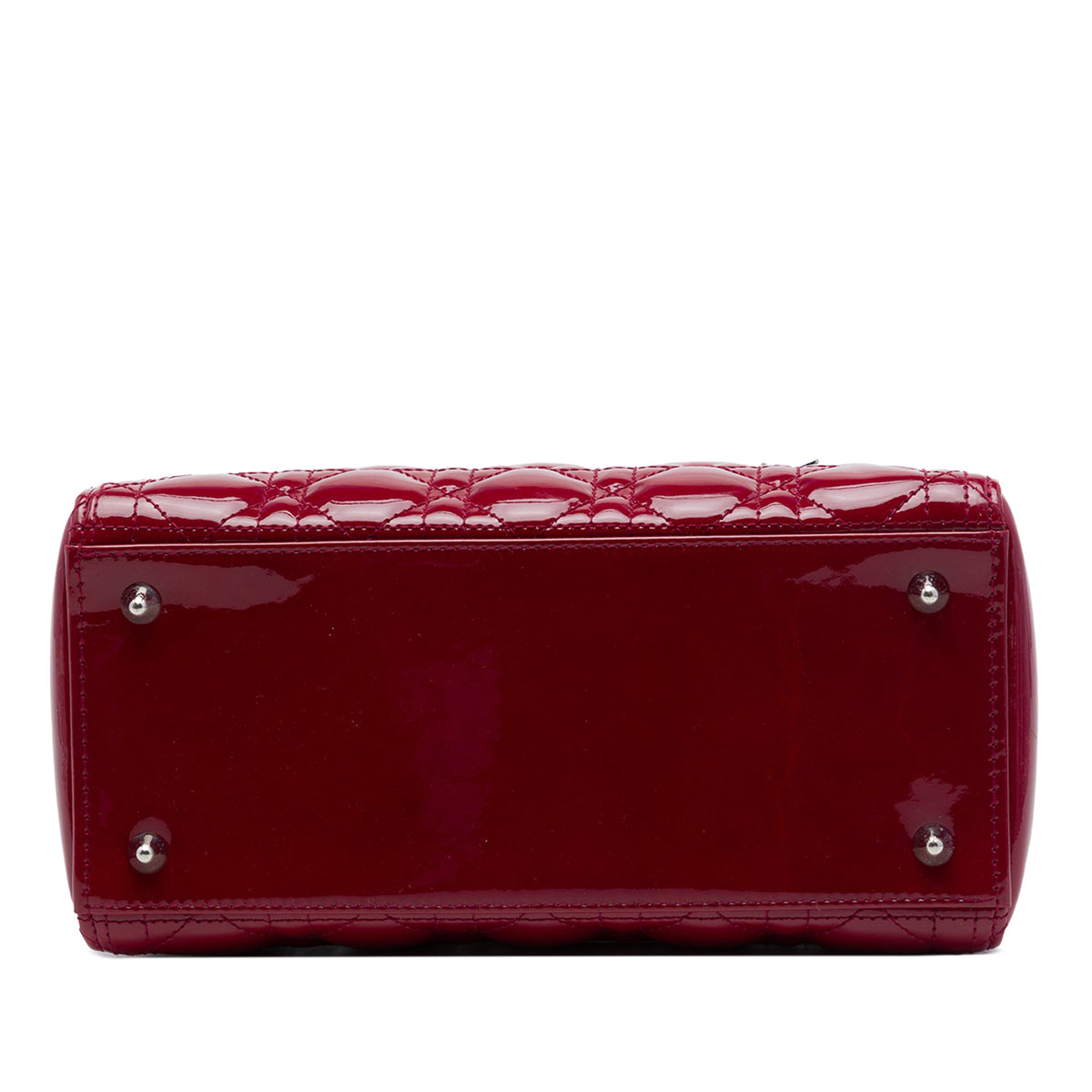 Dior Medium Patent Cannage Lady Dior