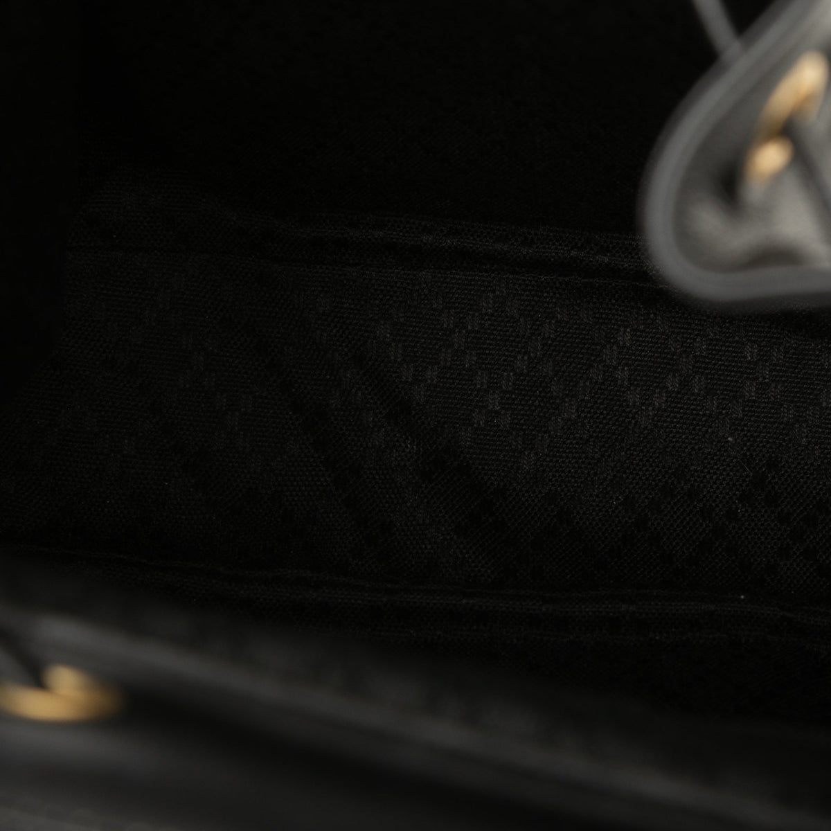 Gucci Calfskin Bamboo Drawstring Backpack