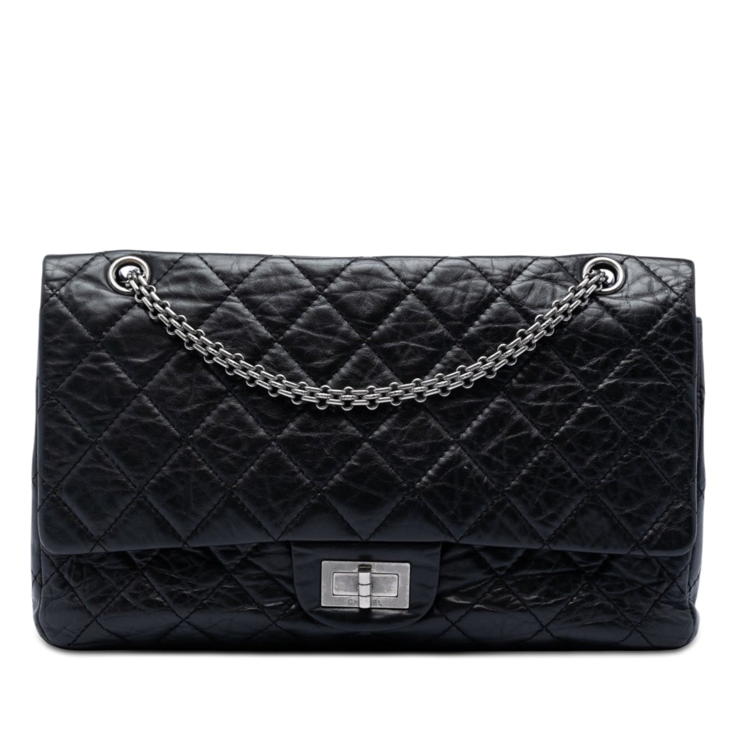 Chanel Quilted Aged Calfskin Reissue 2.55 Double Flap 227
